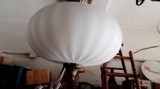 Lampadario A Stelo Con Vetro