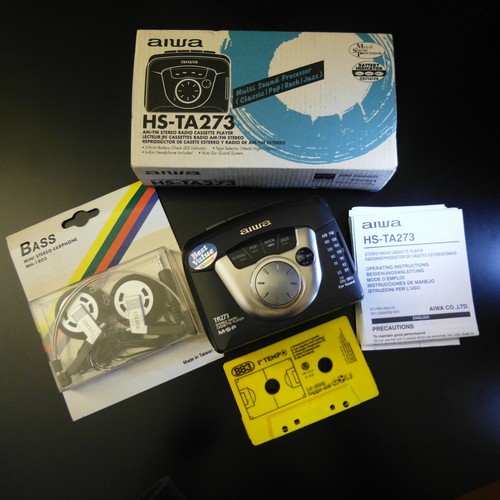 Aiwa ta273 walkman radio - aiwa, hs-ta273