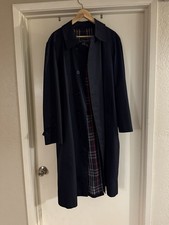 Impermeabile monopetto uomo Burberry vintage 1980 taglia 40R. Balmacan