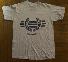 VINTAGE 80s FRED PERRY Grey