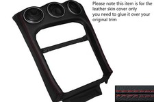 RED STITCH CENTRE DASH TRIM