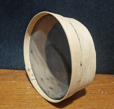  ATTREZZO ANTICO SETACCIO PER FARINE/CEREALI IN LEGNO ARREDO DESIGN VINTAGE 