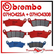 Pastiglie Freno BREMBO Anteriori SA+Post. PER HONDA VFR V-TEC ABS 800 2002 2003