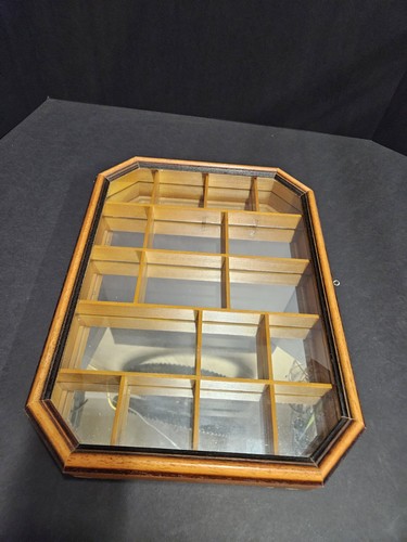 Specchio legno vintage curio - specchio,