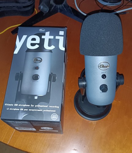 Microfono blue yeti nero - microfono,