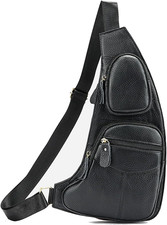 Pacco Petto,Vera Pelle Retro