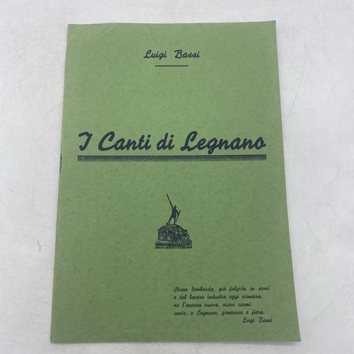 Luigi bassi canti - canti, di
