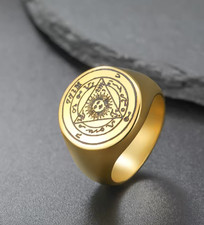 Anello del sole talismano del saggio delle piramidi