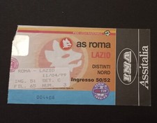 BIGLIETTO ROMA LAZIO DERBY