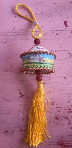 Ornamento yurta vintage - , nappa