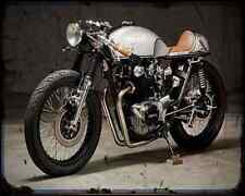 Insegna in metallo Honda Cb450