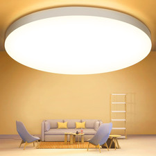 Plafoniera LED Soffitto 24W, Lampada Da Soffitto 3000K 2000LM Plafoniera Bagno I