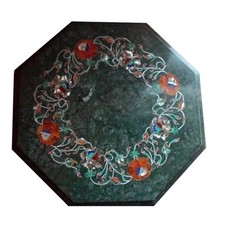 Tavolo in marmo verde 12"