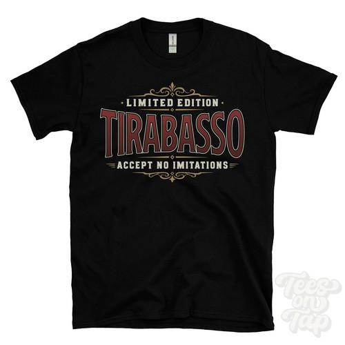 Maglietta tirabasso edizione - tirabasso,