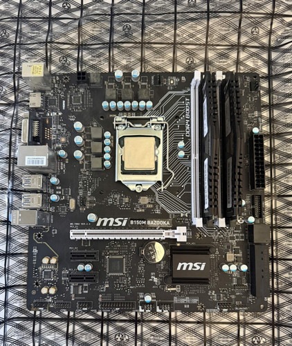 Scheda madre msi b150m bazooka - scheda,