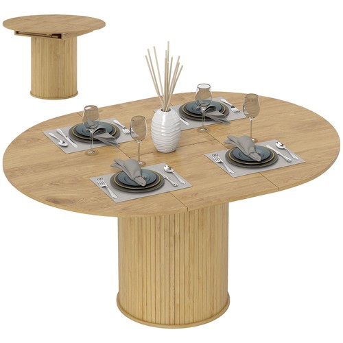 Homcom tavolo pranzo - tavolo, da
