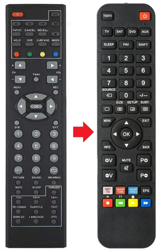 Telecomando adatto per - , united