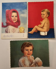 Cartoline bambini (n.3) anni 70/80 viaggiate