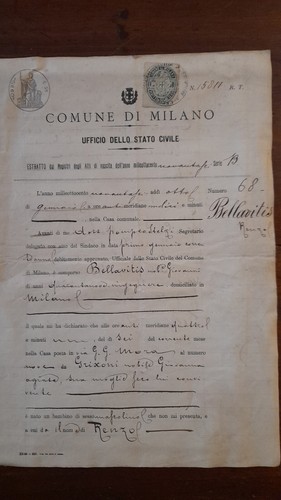 Atto nascita ufficio - atto,