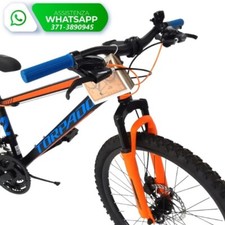 Bicicletta Torpado BAMBINO RUOTA 24" con FRENI A DISCO + Forcella Ammortizzata