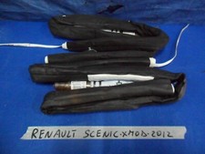 AIRBAG CIELO TETTO TENDINA COPPIA DX SX RENAULT SCENIC X MOD 2012 (ORIGINALE)