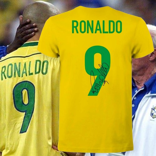Shirt brasile fans ronaldo - brasile,