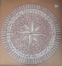 Rosoni rosone mosaico in marmo