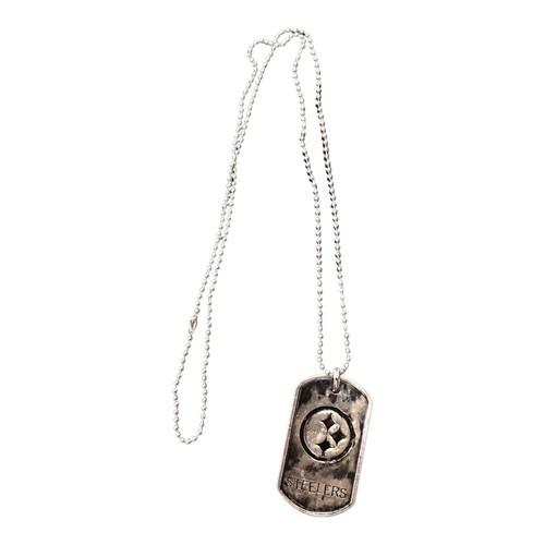 Collana con etichetta - , per