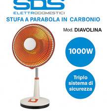 Stufa parabola carbonio - a, in
