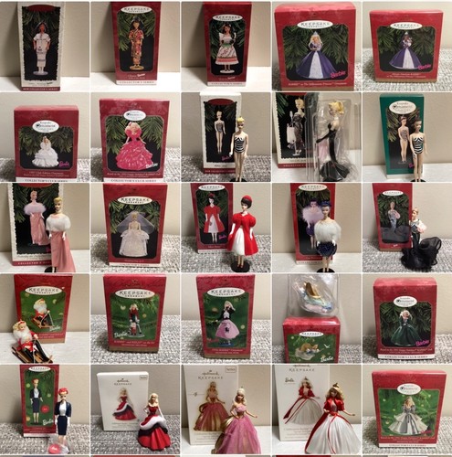 Hallmark barbie ornamenti - barbie,
