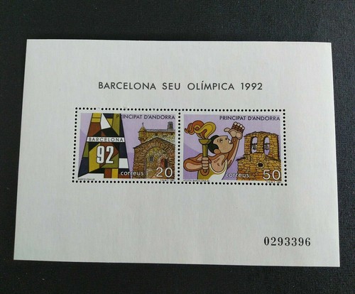 Francobolli andorra 1987 - francobolli,