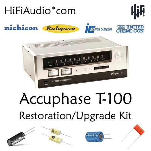 Accuphase t100 kit restauro - accuphase,
