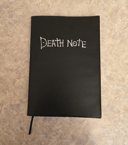Death note book cosplay - note,