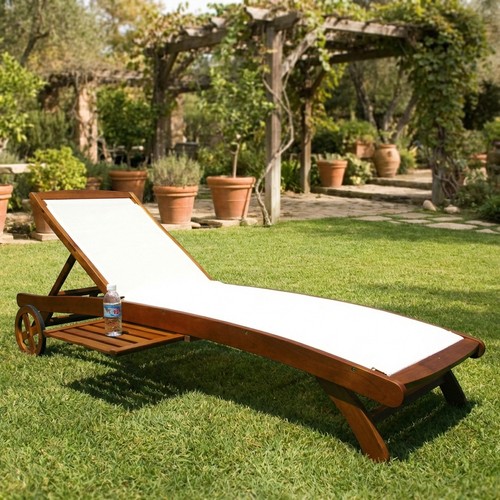 Lettino prendisole giardino - lettino, da