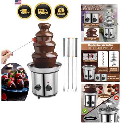 Fontana cioccolato 4 - di,