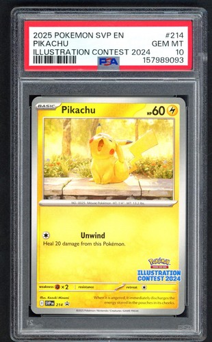 Pokemon card psa - card, pikachu