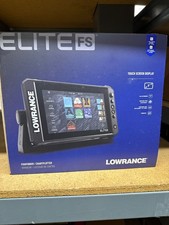 Lowrance Elite FS 9 Chartplotter/Fishfinder Active Imaging 3 in 1 attacco a poppa