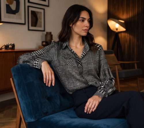 Camicia seta ermanno - seta,
