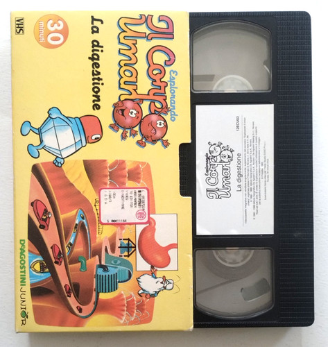Vhs esplorando corpo umano - vhs,