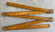 Vecchio METRO da muratore in legno - Vintage