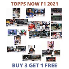 CARTE COLLEZIONABILI TOPPS NOW F1 NUMERI 01-89 FORMULA 1 2021 - SCEGLI DALL'ELENCO