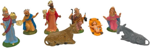 Set personaggi presepe - set, 8