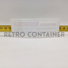 Adesivo Vintage Sticker Aufkleber 80's - Autofficina Adriatica Jesolo RIF. L-5