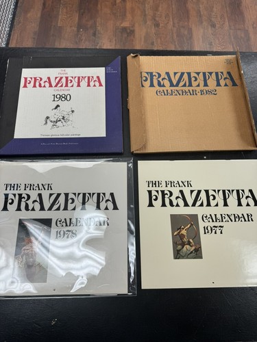 Calendario frank frazetta - il,
