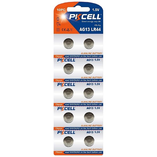 10x pkcell pila batteria - 10x,