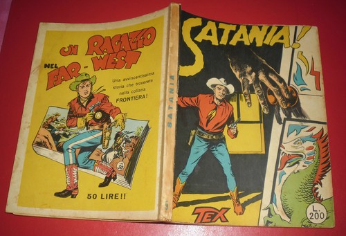 Tex gigante lire 200 copertina - 200,