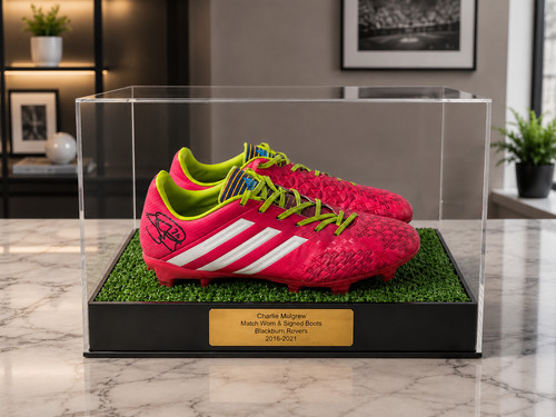 Football boot display case for - display,