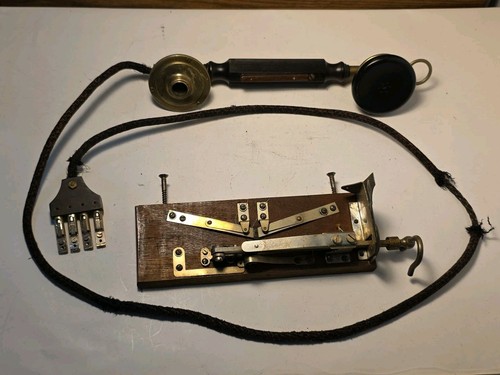 Antico telefono parete - antico, da
