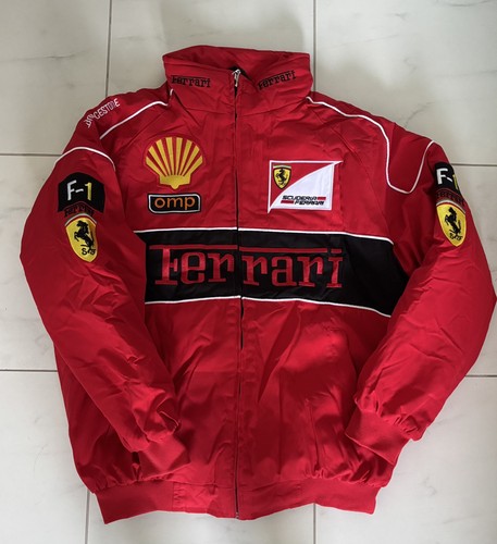Giacca ferrari vintage rosso