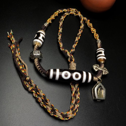 Collana intrecciata mano - collana,